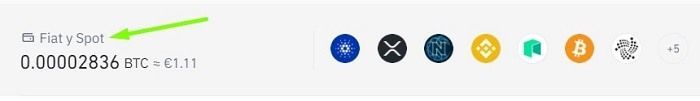 depositar criptomonedas desde otra billetera