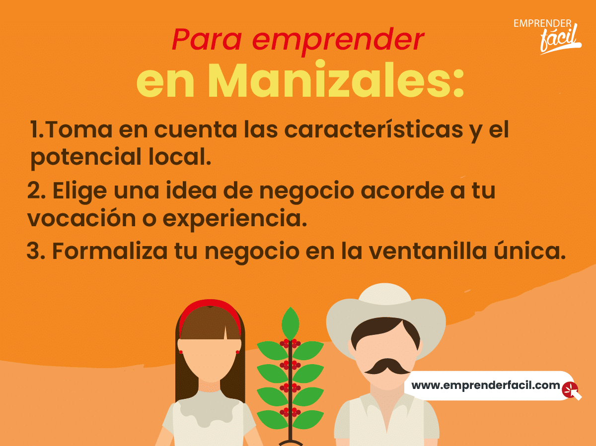 Lo que tienes que tener en cuenta para emprender en Manizales