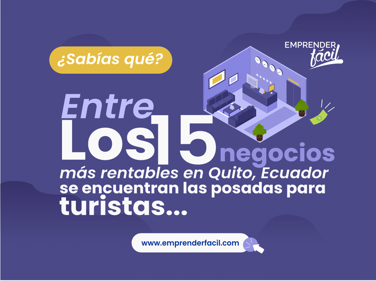 Los hostales son negocios rentables en Quito Ecuador