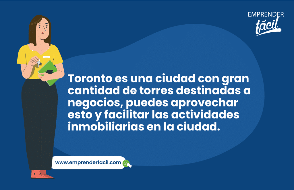 Ser agente de bienes raíces es uno de los negocios más rentables en Toronto.
