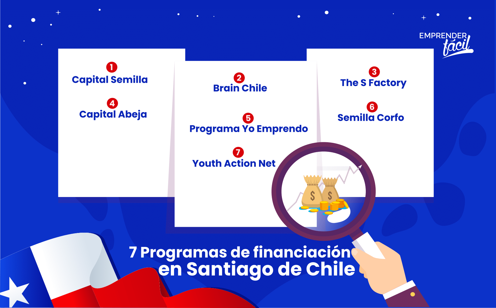 Consultoría y capital para emprendedores en Santiago de Chile
