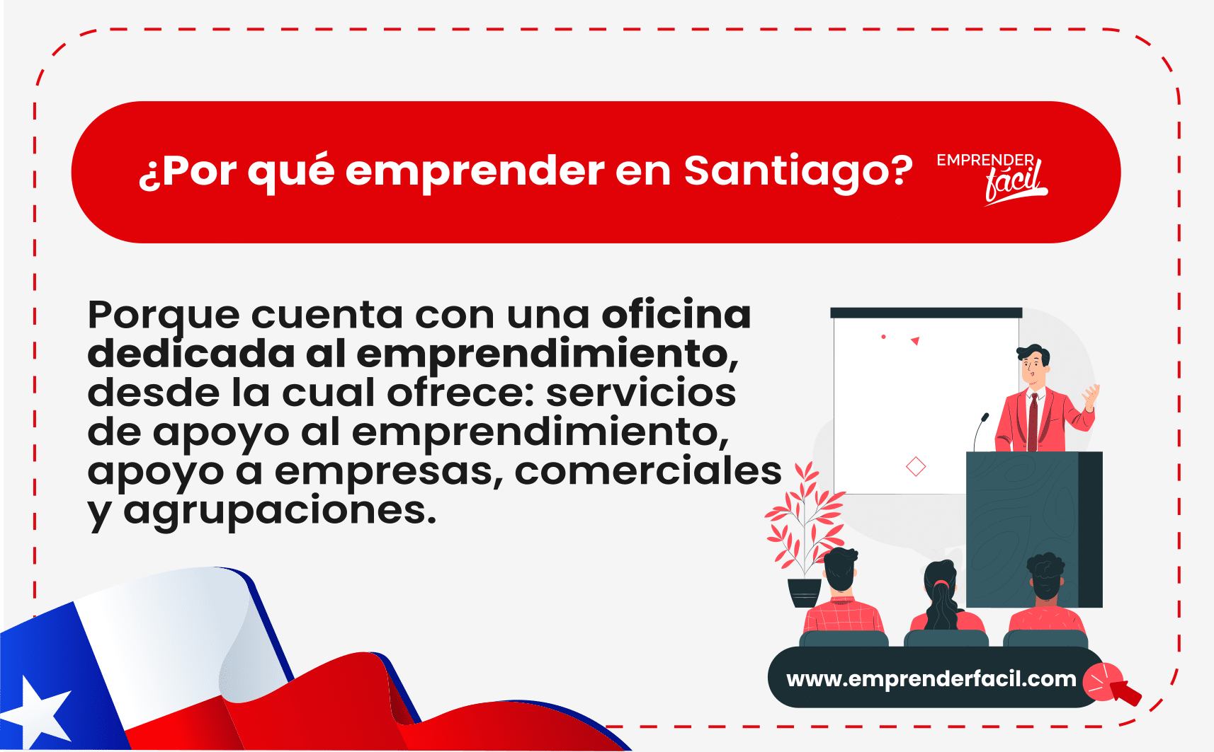 Es posible hacer negocios en Santiago de Chile