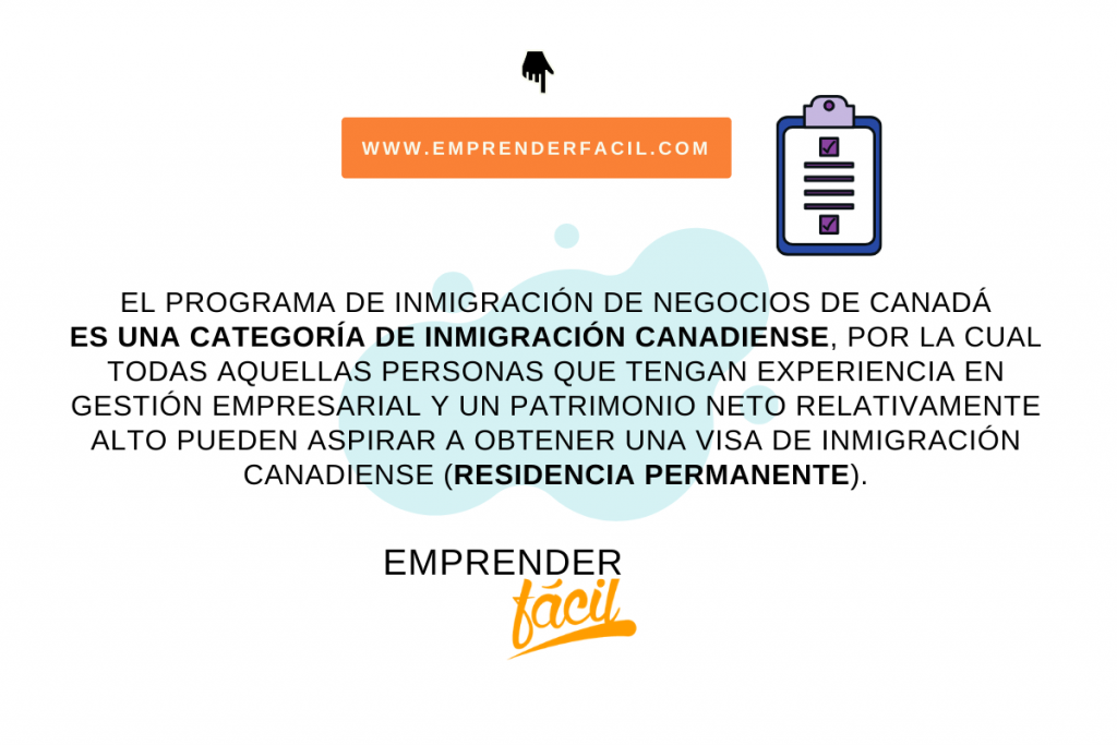Programa Canadiense de Inmigración Comercial