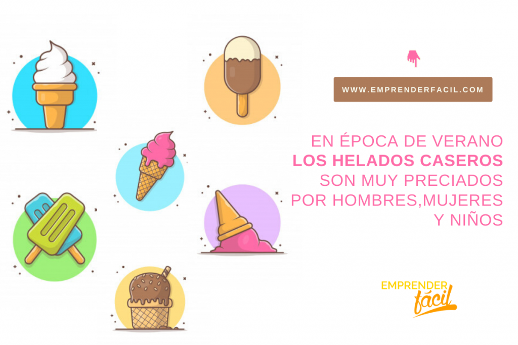 Vende helados para ganar dinero sin invertir mucho