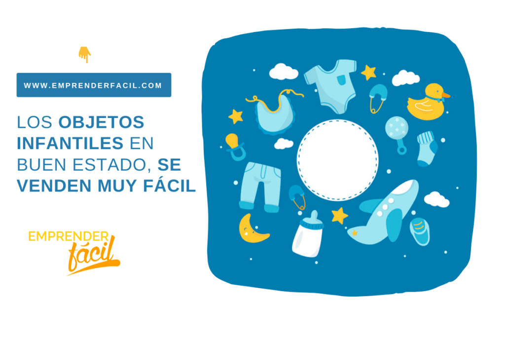 Juguetes y objetos para niños.
