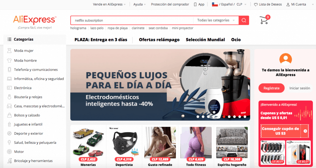Aquí hay 5 negocios rentables que puedes comenzar hoy por poco dinero: 3 Negocio rentable - AliExpress