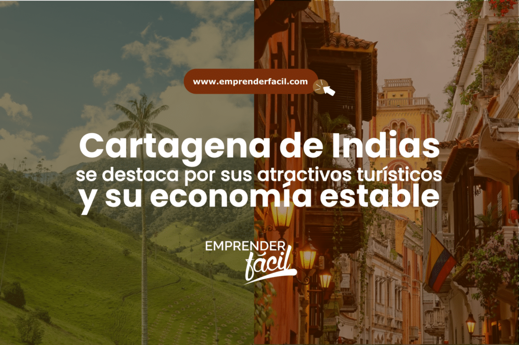 Cartagena de Indias, la ciudad amurallada a orillas del Mar Caribe, destaca por sus atractivos turísticos y estabilidad económica.