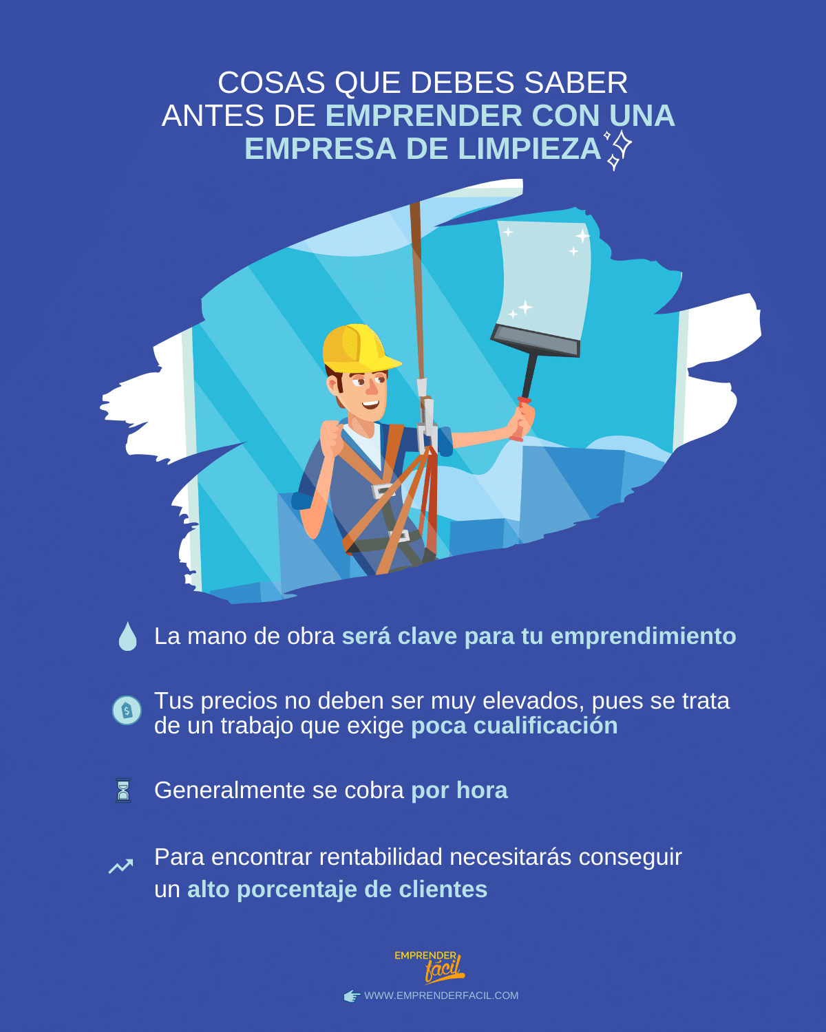 Empezando por las empresas de limpieza